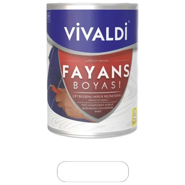 Vivaldi Fayans Boyası - Astar Ve Vernik Gerektirmeyen Boya - 5lt - Beyaz - 5 Lt - Görsel 10