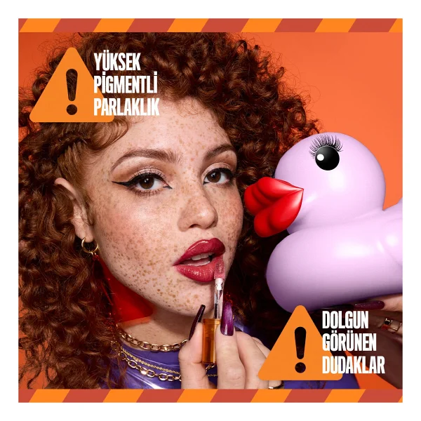 Nyx Duck Plump Dolgunlaştırıcı Dudak Parlatıcısı 06 Brick Of Time - Görsel 5