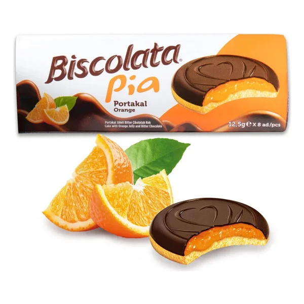 Şölen Biscolata Pia Portakallı 100 Gr X 12 Adet - Görsel 3