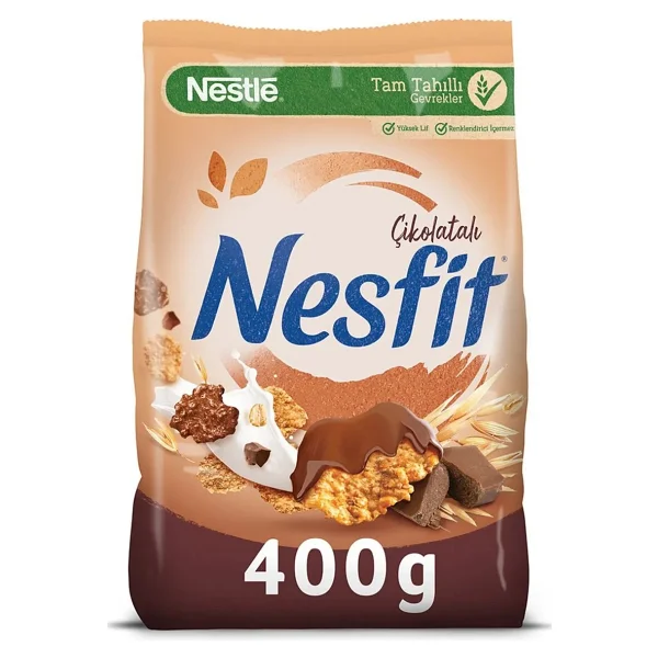 Nesfit Çikolatalı 400 Gr Kahvaltılık Gevrek - Görsel 2