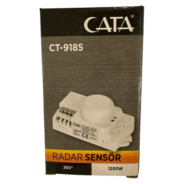 Cata CT-9185 1200W 360 Derece Radar Sensör (2 Adet) - Görsel 2
