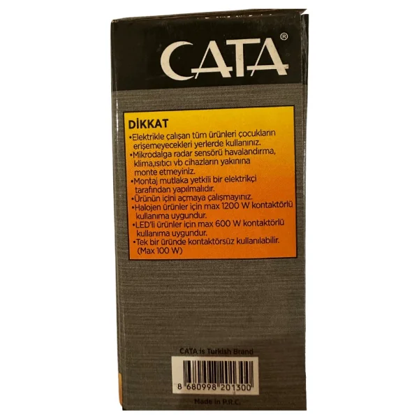 Cata CT-9185 1200W 360 Derece Radar Sensör (2 Adet) - Görsel 3
