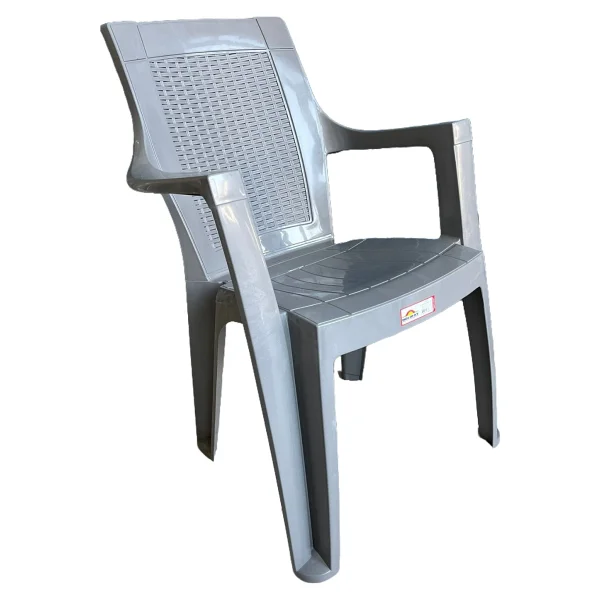Capissi Plastik Sandalye 4 Adet Holiday Sultan Bahçe Teras Balkon Mutfak Sandalyesi - Kahverengi - 2 Li Set - Görsel 3