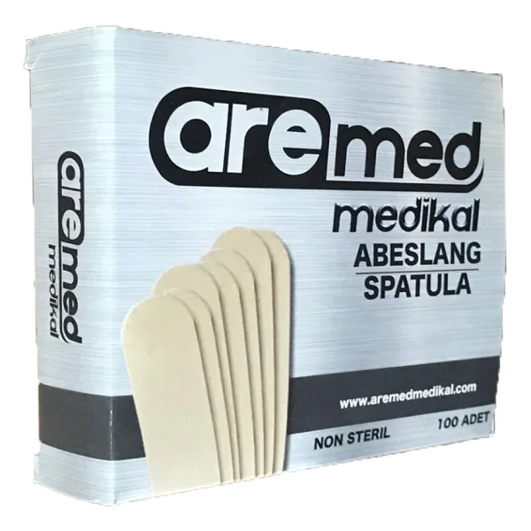 Aremed Abeslang Tahta Dil Basacağı 100 Adet - 5 Kutu - Görsel 3