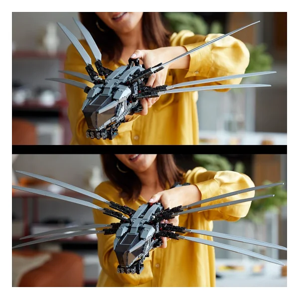 Lego 10327 Icons Dune Çöl Gezegeni Atreides Royal Ornithopter - Görsel 4