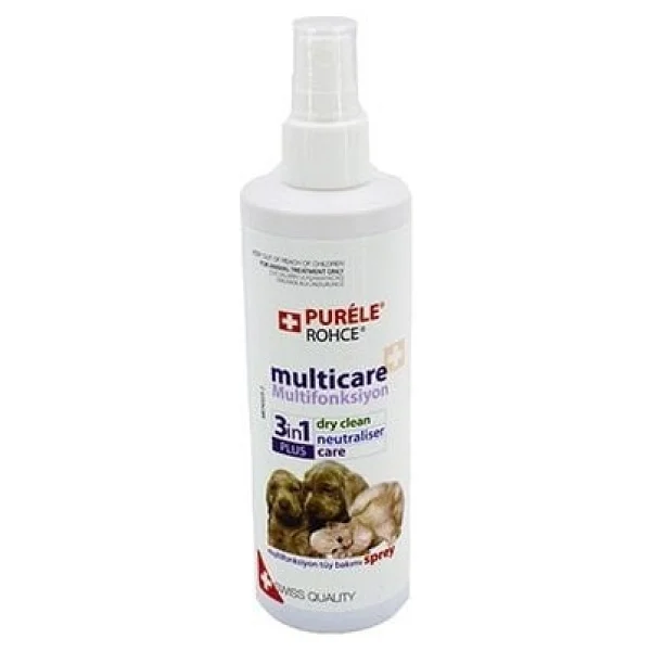 Purele Multicare 3in1 250 Ml Kedi Köpek Tüy Bakım Spreyi - Görsel 4