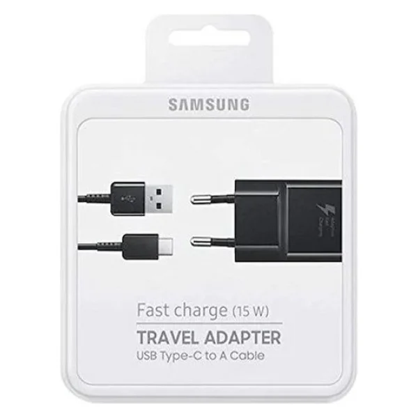 Samsung Ep-Ta20ebecgtr Siyah Type-C Kablolu Hızlı Şarj Aleti - Görsel 4