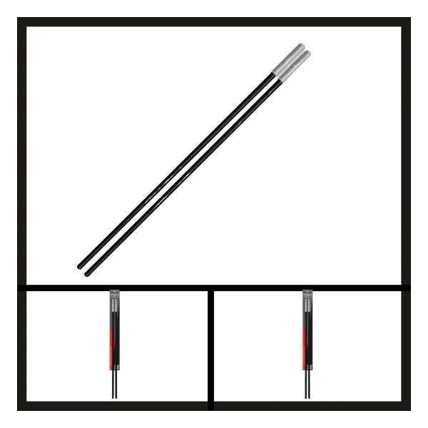 Argeus 2'li Yedek Fiber Çadır Çubuğu(Polü) 50x8.5 Mm (642) - Görsel 2