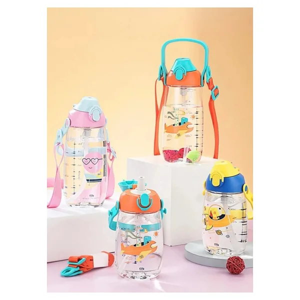 Uzspace Vgn2201 500 Ml Pipetli Tritan Matara - Görsel 3