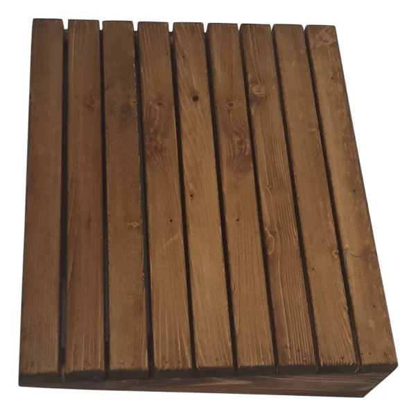 İnci Mobilya Kestane Renkli Masa Altı Ayaklık Ayak Koyma Standı 49X40CM Ergonomik Tasarım - Görsel 4