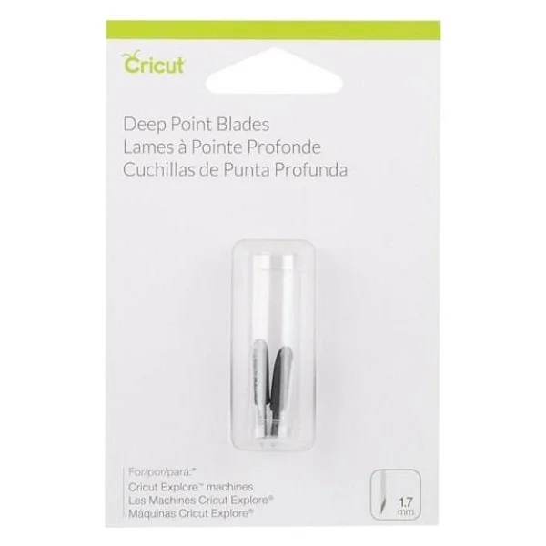 Cricut 2003535 Explore Maker Derin Uçlu Yedek Bıçak, 2li - Görsel 2