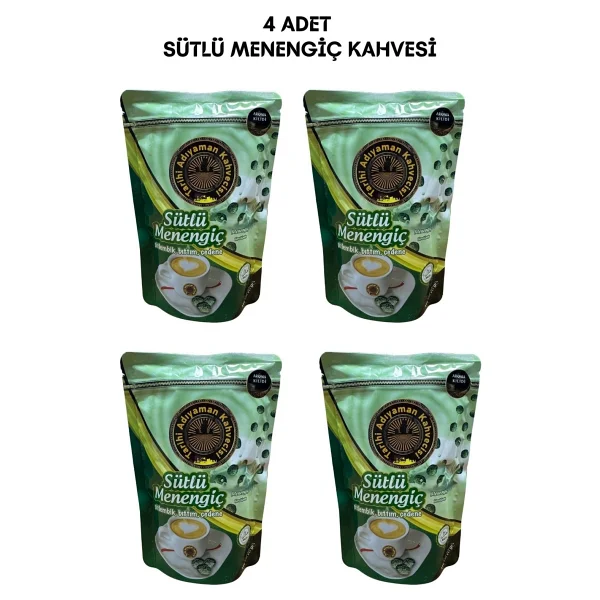 Tarihi Adıyaman Kahvecisi Sütlü Menengiç Kahvesi 200 Gr 4 X 200gr - Görsel 2