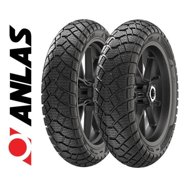140/70-14 M/C 68s M+S 120/70-15 M/C 56s M+S Lastik Takımı Kışlık Anlas Winter Grip 2 - Görsel 2