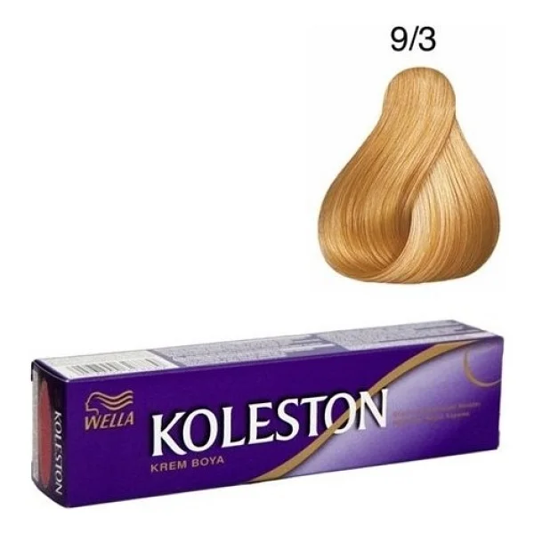 Koleston Single 9.3 Altın Sarısı Saç Boyası - Görsel 3