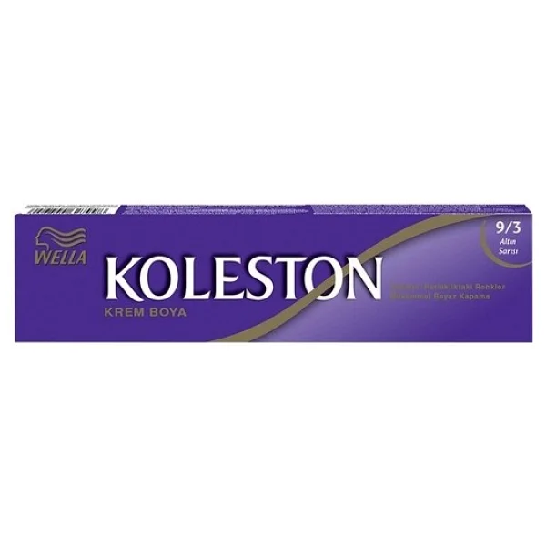 Koleston Single 9.3 Altın Sarısı Saç Boyası - Görsel 4
