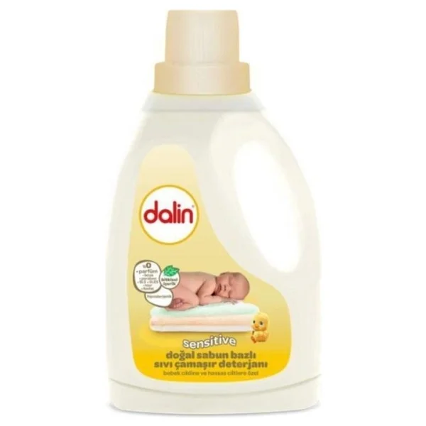 Dalin Sensitive Doğal Sabun Bazlı Atopik Sıvı Çamaşır Deterjanı 1500 Ml - Görsel 3