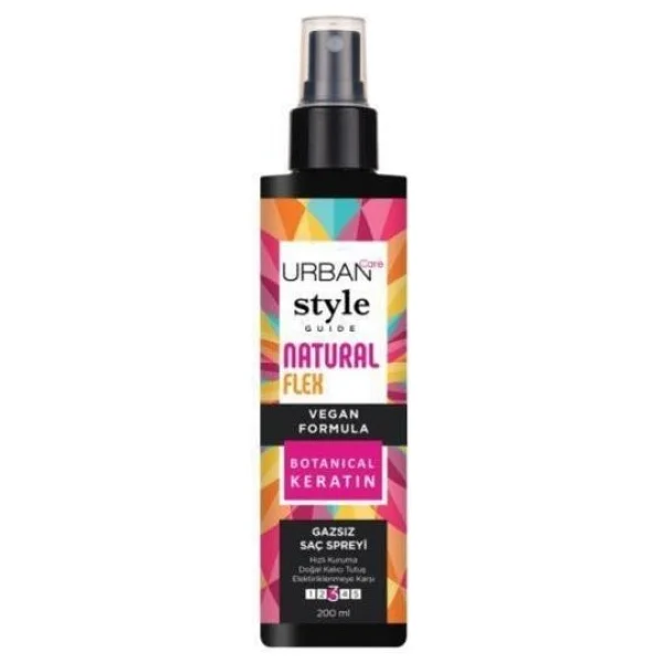 Urban Care Style Guide Natural Flex Gazsız 200 Ml Saç Spreyi - Görsel 6
