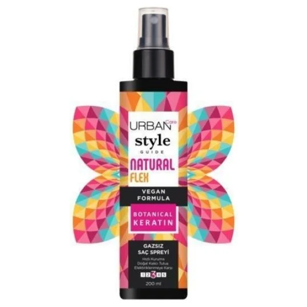 Urban Care Style Guide Natural Flex Gazsız 200 Ml Saç Spreyi - Görsel 8