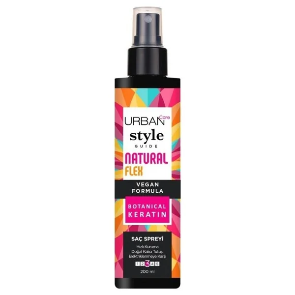 Urban Care Style Guide Natural Flex Gazsız 200 Ml Saç Spreyi - Görsel 9