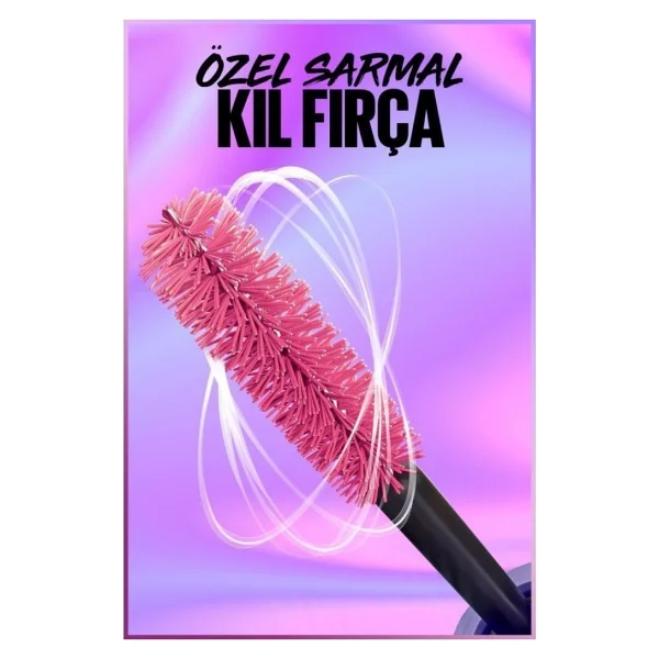 Maybelline New York Falsies Surreal Siyah Maskara - Görsel 5