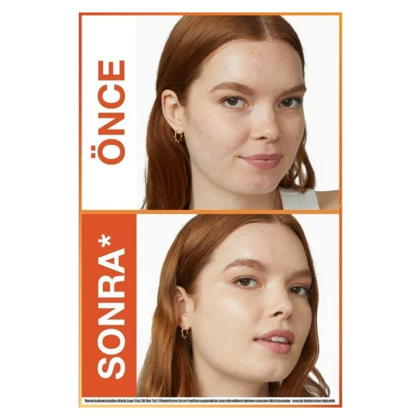 Maybelline New York Super Stay Skin Tint C Vitaminli 10 30 Ml Serum Fondöten - Görsel 4