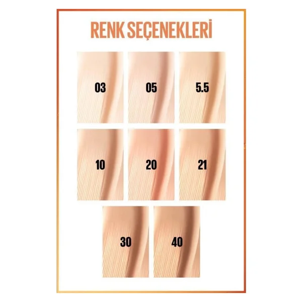 Maybelline New York Super Stay Skin Tint C Vitaminli 10 30 Ml Serum Fondöten - Görsel 5