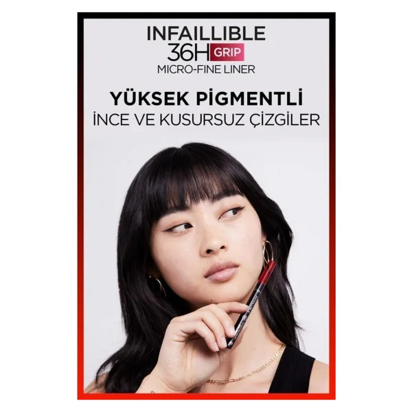 L'oreal Paris Infaillible 36h Grip Micro Fine Eyeliner 02 Smokey Earth - Görsel 10