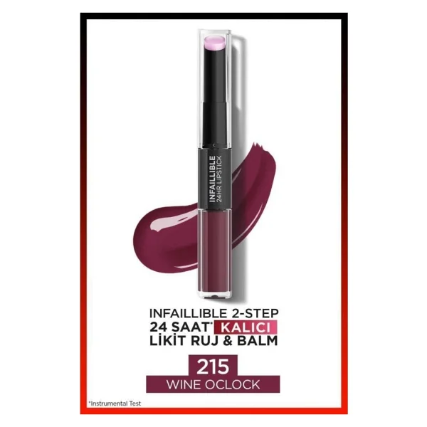 L'oreal Paris Infaillible 2-Step 24 Saat Kalıcı Likit Ruj - Görsel 6