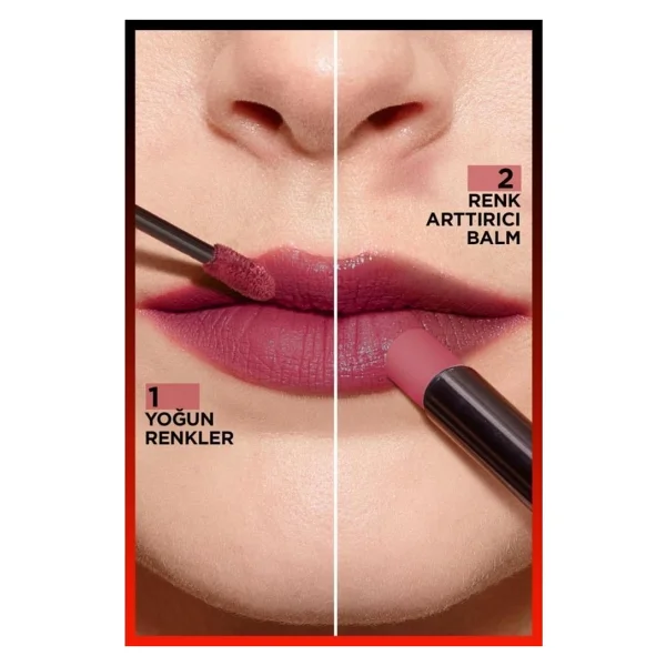 L'oreal Paris Infaillible 2-Step 24 Saat Kalıcı Likit Ruj - Görsel 4