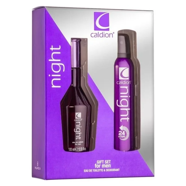 Caldion Men Night Edt 100 Ml + Deodorant Sprey 150 Ml Erkek Parfüm Seti - Görsel 2