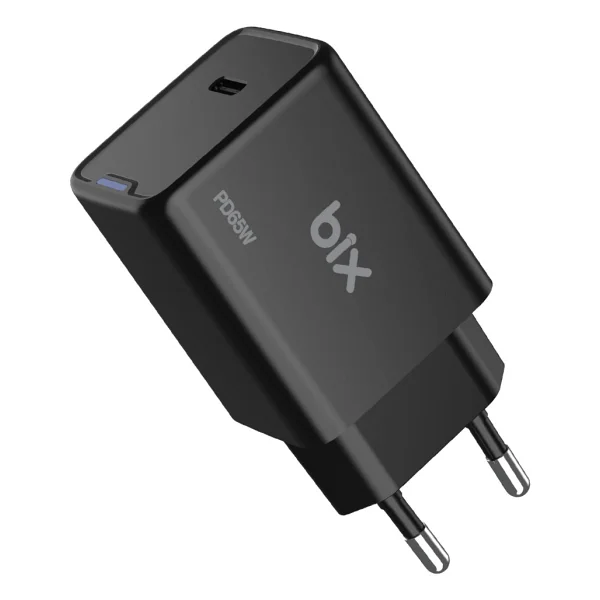 Bix Bx1p65g 65 W Siyah Hızlı Şarj Adaptörü - Görsel 7