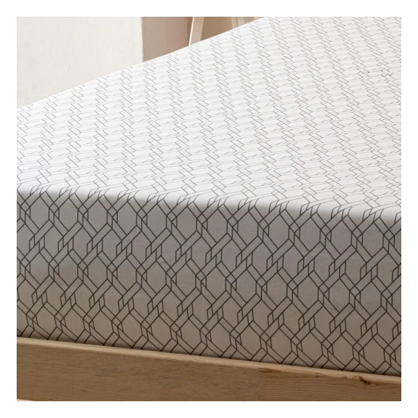 Soley Mix Match Limoges %100 Pamuklu Tek Kişilik 160 X 240 Çarşaf Beyaz - Görsel 2