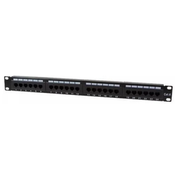 Uranium P24utp Pp-Uc6-2524 Cat6 24 Port Patch Panel - Görsel 2