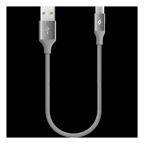 Ttec Alumicable Mini 30 Cm 2dk25k Kırmızı Micro USB Şarj Kablosu - Görsel 6