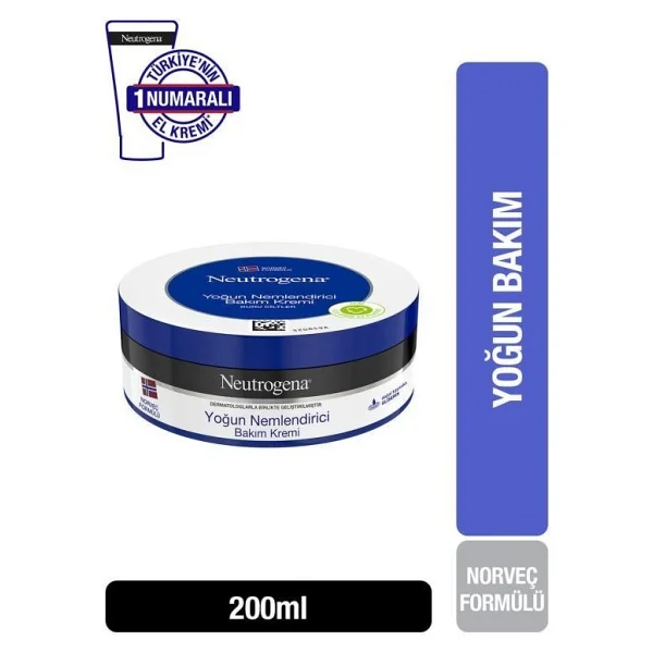Neutrogena Yoğun Nemlendirici Bakım Kremi 200 Ml - Görsel 3