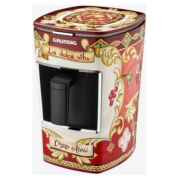 Grundig Chiara Alessi La Dolce Vita Türk Kahve Makinesi - Görsel 4