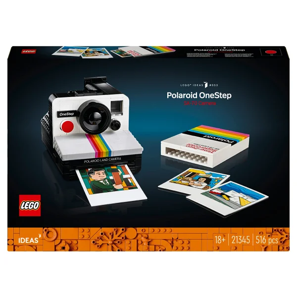 Lego 21345 Ideas Polaroid Onestep Sx-70 Kamera - Görsel 8