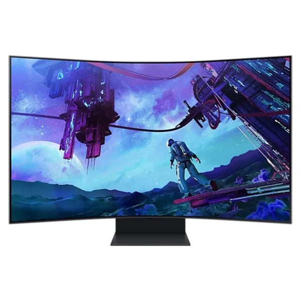 Samsung Odyssey Ark Ls55cg97wnuxuf 55" 1 Ms 4K Curved Pivot 165 Hz Oyuncu Monitörü - Görsel 2