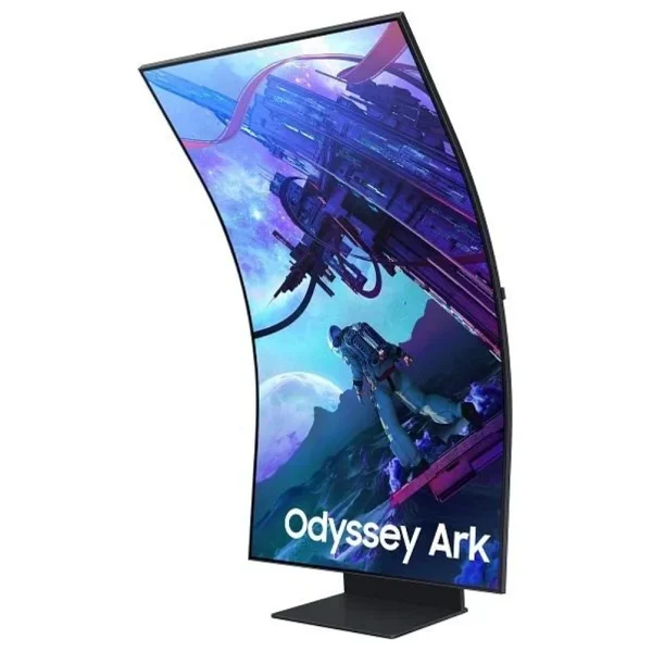 Samsung Odyssey Ark Ls55cg97wnuxuf 55" 1 Ms 4K Curved Pivot 165 Hz Oyuncu Monitörü - Görsel 4