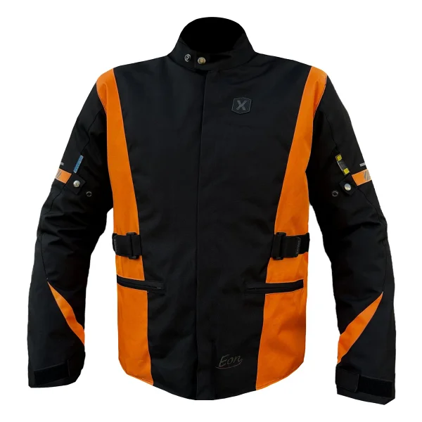 X-Speed Eon Siyah-Turuncu 4 Mevsim Motosiklet Montu - Görsel 3
