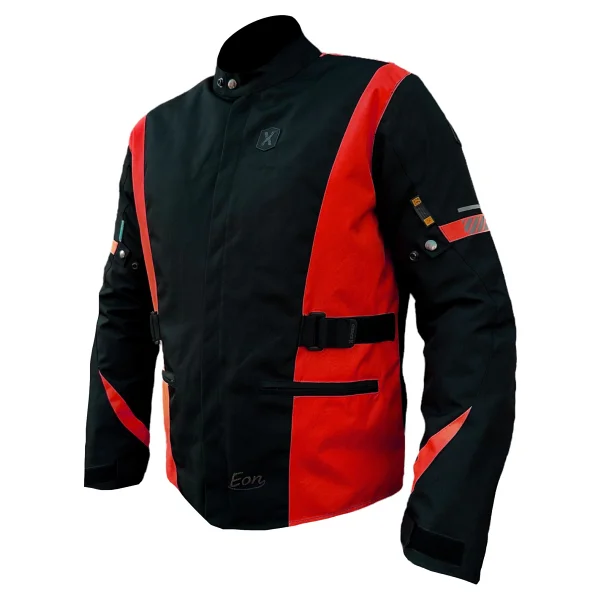X-Speed Eon Siyah-Turuncu 4 Mevsim Motosiklet Montu - Görsel 7
