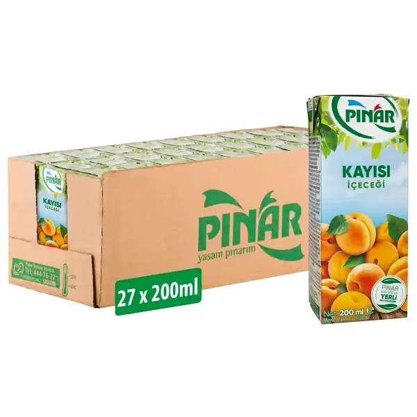 Pınar Kayısı Nektarı 27x200 Ml - Görsel 4