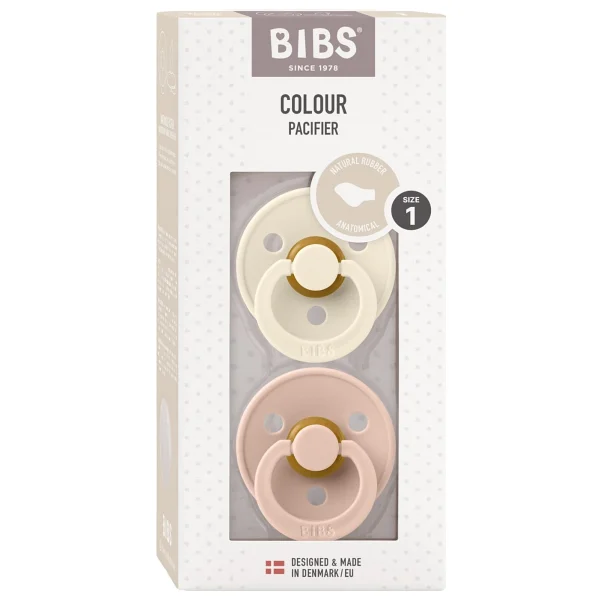 Bibs Colour Anatomik 0-6 Ay İkili Kauçuk Emzik - Görsel 2