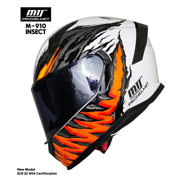 Mts M-910 Insect Full Face Motosiklet Kaskı - Görsel 5
