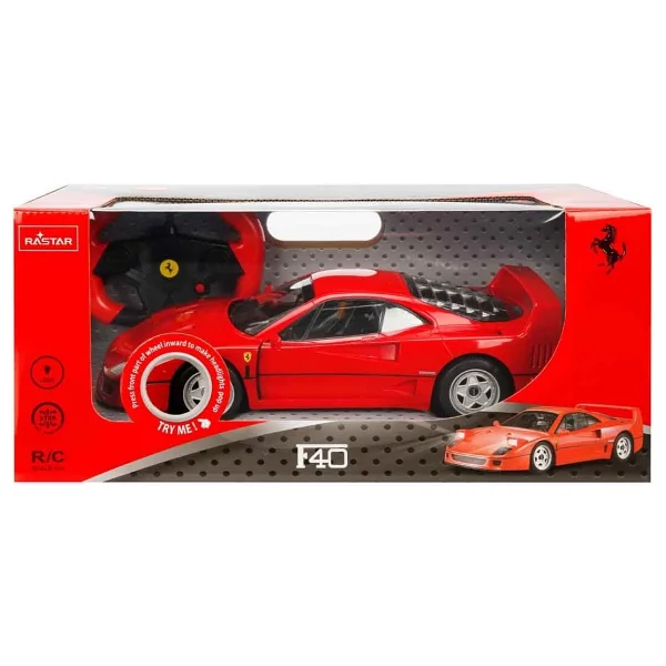 Rastar 1:14 Ferrari F40 78700 Uzaktan Kumandalı Araba - Görsel 6