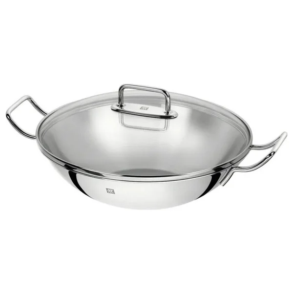 Zwilling Plus Cam Kapaklı Wok Tencere - Görsel 4