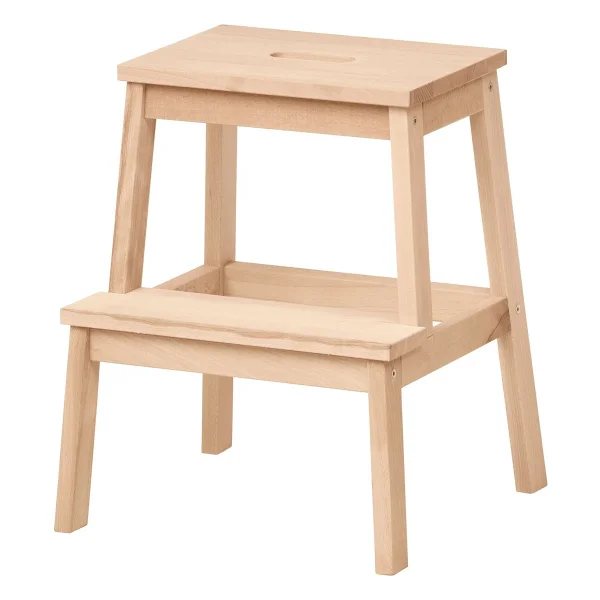 Ikea Bekvam Basamak Ahşap Tabure Mutfak Basamağı Bekvam Tabure - Naturel Ahşap - Görsel 4