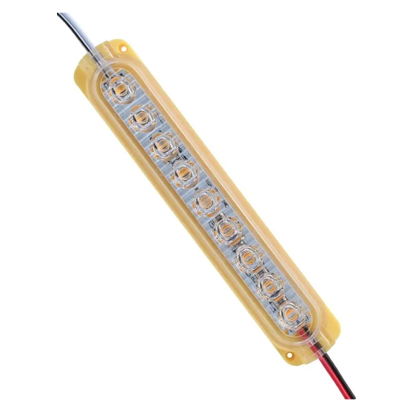 Powermaster Modül LED 24v 1.2w Parlak Yanıp Sönen Sarı 14x32.5mm 2835 - Görsel 2