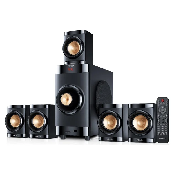 Mikado Md-381bt 5+1 40 W Ev Sinema Hoparlörü - Görsel 6