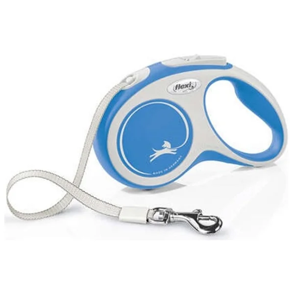 Flexi New Comfort 5 M Şerit Small Mavi Otomatik Köpek Tasması - Görsel 3